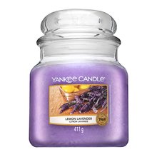 Yankee Candle Lemon Lavender illatos gyertya 411 g