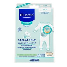 Mustela Bébé Stelatopia Skin Soothing Pajamas 12-24 Months yспокояваща пижама за атопична кожа за деца