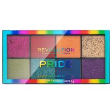 Makeup Revolution X-Pride Eyeshadow Palette - Spirit Of Pride paletka očných tieňov 20 g