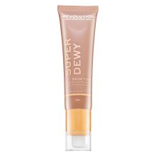 Makeup Revolution Super Dewy Skin Tint Moisturizer - Tan tónující a hydratační emulze 55 ml