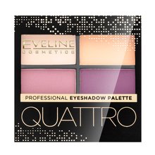Eveline Quattro Professional Eyeshadow Palette палитра сенки за очи 3 3,2 g