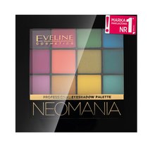 Eveline Eyeshadow Palette paletka očných tieňov Neomania 9,6 g