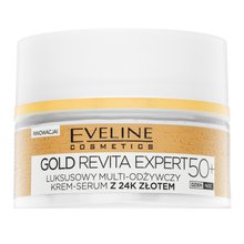 Eveline Gold Lift Expert Luxurious Multi-Nourishing Cream Serum 50+ odżywczy krem z formułą przeciwzmarszczkową 50 ml