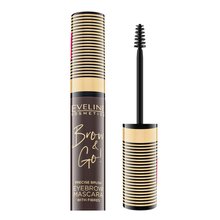 Eveline Eyebrow Mascara gel pro úpravu obočí 01 Light Brown 6 ml