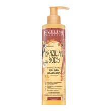 Eveline Brazilian Body Moisturizing And Bronzing Body Balm telový krém pre zjednotenú a rozjasnenú pleť 200 ml