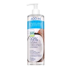 Eveline Bio Organic 99% Natural Coconut Soothing & Revitalising Body & Face Gel pleťový gel s hydratačním účinkem 400 ml