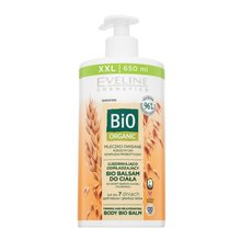 Eveline Bio Organic Oat Milk Firming & Rejuvenating Body Bio Balm liftingový zpevňující krém pro všechny typy pleti 650 ml