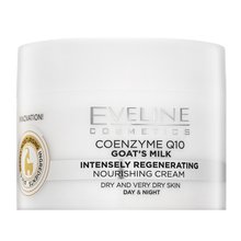 Eveline COENZYME Q10 Goat's Milk Intensely Regenerating Day&Night Cream крем за лице с овлажняващо действие 50 ml