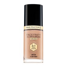 Max Factor Facefinity All Day Flawless Flexi-Hold 3in1 Primer Concealer Foundation SPF20 77 maquillaje líquido 3 en 1 30 ml