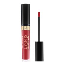 Max Factor Lipfinity Velvet Matte Lipstick barra labial líquida Efecto mate 025 Red Luxury 4 ml