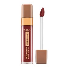 L´Oréal Paris Les Chocolats Ultra Matte Liquid Lipstick - 864 Tasty Ruby tekutá rtěnka pro matný efekt 7,6 ml
