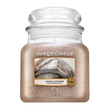 Yankee Candle Warm Cashmere illatos gyertya 411 g