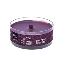 Woodwick Dark Poppy ароматна свещ 31 g