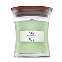 Woodwick Fig Leaf & Tuberose vonná svíčka 85 g