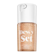 Anastasia Beverly Hills Mini Dewy Set Coconut-Vanilla fixační sprej na make-up pro sjednocenou a rozjasněnou pleť 30 ml
