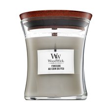 Woodwick Fireside lumânare parfumată 85 g