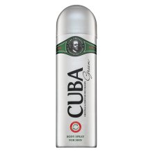 Cuba Green tělový spray pro muže 200 ml