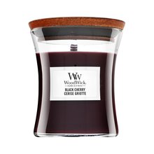 Woodwick Black Cherry lumânare parfumată 85 g