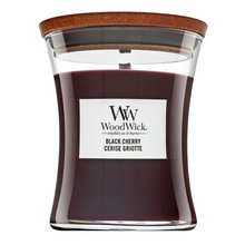 Woodwick Black Cherry vela perfumada 275 g