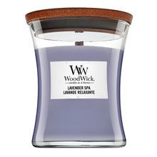 Woodwick Lavender Spa candela profumata 275 g