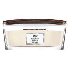 Woodwick White Teak vela perfumada 453,6 g