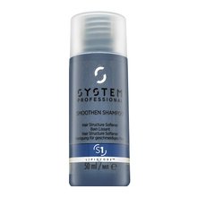 System Professional Smoothen Shampoo hajsimító sampon durva és rakoncátlan hajra 50 ml