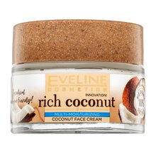 Eveline Rich Coconut Multi-Moisturizing Coconut Face Cream cremă hrănitoare pentru toate tipurile de piele 50 ml