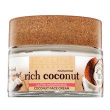 Eveline Rich Coconut Ultra Nourishing Face Cream crema nutriente per tutti i tipi di pelle 50 ml