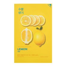 Holika Holika Pure Essence Mask Sheet Lemon linnen masker om de huidskleur te egaliseren 23 g