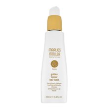 Marlies Möller Luxury Golden Caviar Hair Bath shampoo rinforzante per capelli danneggiati 200 ml