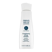 Marlies Möller Men Unlimited Strengthening Energy Shampoo Champú fortificante Para el adelgazamiento del cabello 200 ml