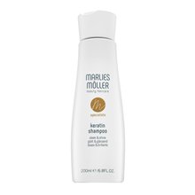 Marlies Möller Specialists Keratin Shampoo Champú nutritivo Para cabello seco y dañado 200 ml