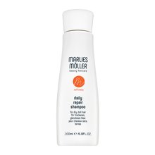 Marlies Möller Softness Daily Repair Shampoo shampoo nutriente per capelli danneggiati 200 ml