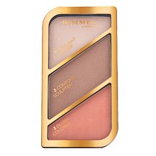 Rimmel London Kate Face Sculpting Palette Konturier-Palette für die Wangen für alle Hauttypen 002 18,5 g