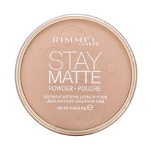 Rimmel London Stay Matte Long Lasting Pressed Powder 003 Peach Glow powder with a matt effect 14 g