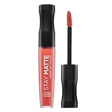 Rimmel London Stay Matte Liquid Lip Colour 600 Coral Sass tekutá rtěnka 5,5 ml