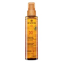 Nuxe Sun Huile Bronzante Haute Protection SPF30 spray слънцезащитно олио за лице и тяло 150 ml