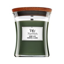 Woodwick Hemp & Ivy ароматна свещ 275 g