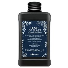 Davines Heart Of Glass Silkening Shampoo Champú fortificante para cabello teñido, aclarado y químicamente tratado 250 ml