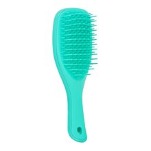 Tangle Teezer Wet Detangler Mini Haarbürste zum einfachen Kämmen von Haaren Green Lizzard