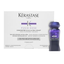 Kérastase Fusio-Dose Concentré [H.A] Ultra-Violet tratament pentru păr pentru păr blond 10 x 12 ml