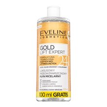 Eveline Gold Lift Expert Anti-age Micellar Water мицеларна вода за отстраняване на грим срещу бръчки 500 ml