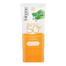 Lirene Protective Face Emulsion SPF50 Bräunungscreme für Gesicht 50 ml