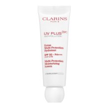 Clarins UV Plus Anti-Pollution Multi-Protection Moisturizing Screen vochtinbrengende en beschermende vloeistof met hydraterend effect 50 ml