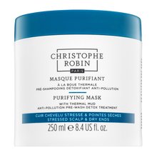 Christophe Robin Purifying Mask tisztító maszk igénybevett érzékeny hajra 250 ml