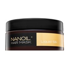 Nanoil Hair Mask Liquid Silk hajsimító maszk durva és rakoncátlan hajra 300 ml