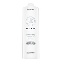 Kemon Actyva Nutrizione Light Shampoo подхранващ шампоан за фина коса 1000 ml