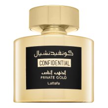 Lattafa Confidential Private Gold Eau de Parfum unisex 100 ml