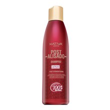 Kativa Post Stranghtening Shampoo vyživující šampon po narovnání vlasů keratinem 250 ml
