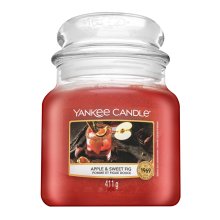 Yankee Candle Apple & Sweet Fig lumânare parfumată 411 g